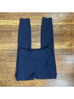 Lululemon Women's Navy and Black Legging